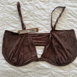 SKIMS Chocolate Brown Women's Bra 40D